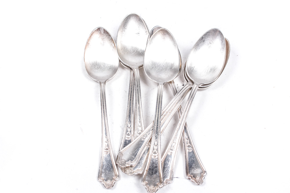 Gorham "Shelburne" Silver Plate Flatware
