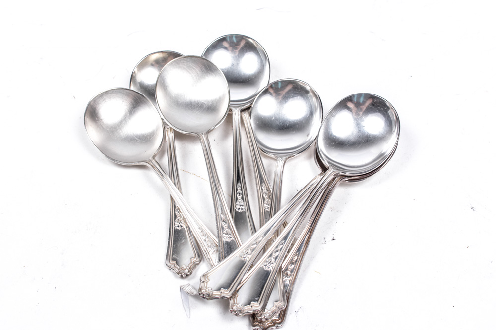 Gorham "Shelburne" Silver Plate Flatware