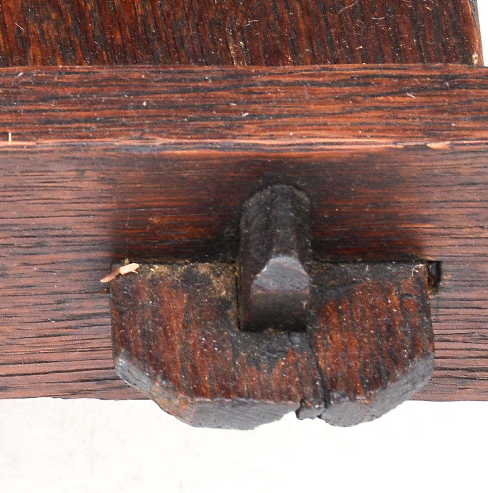 Antique Mission Style Oak Library Table