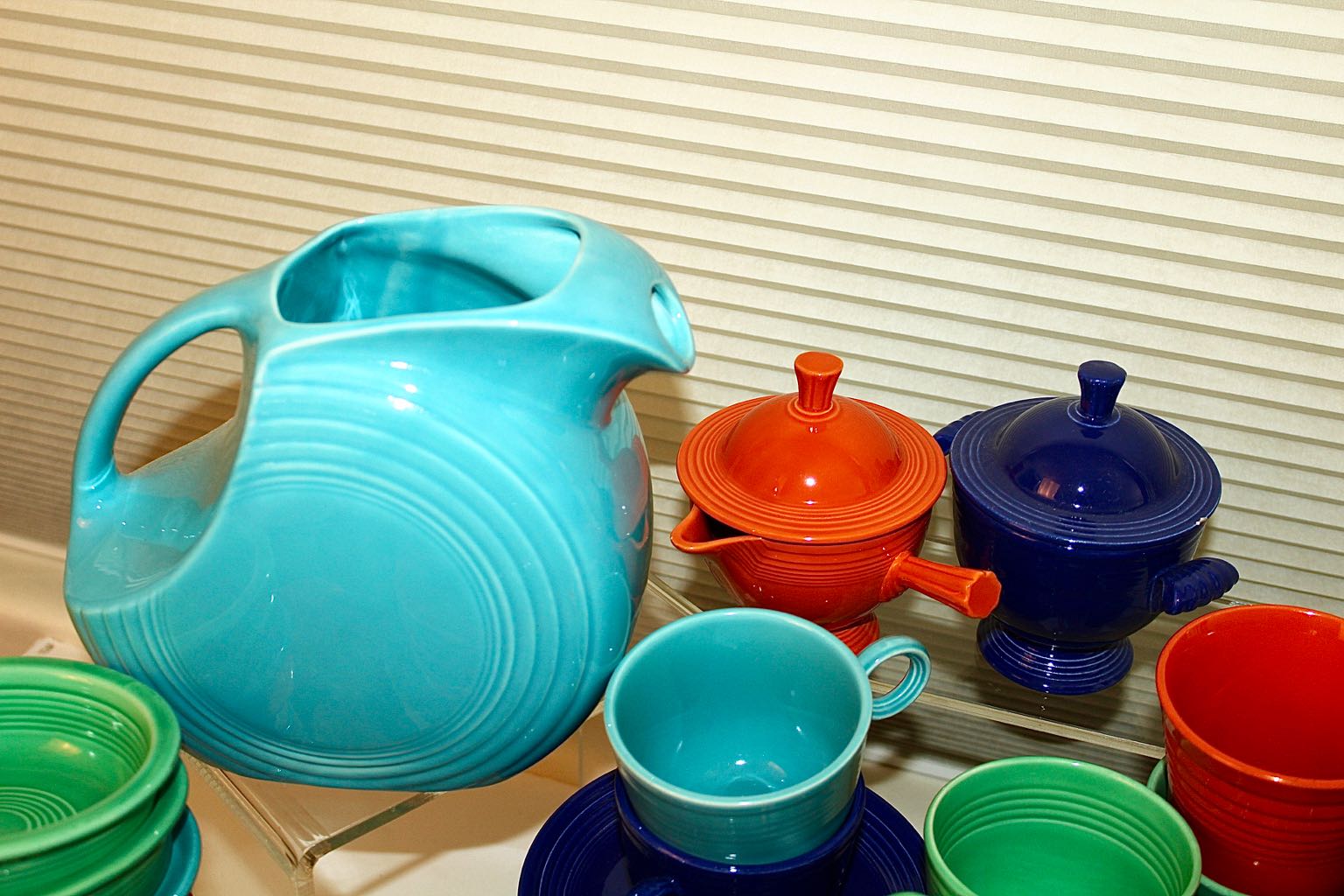 Generous Assortment of Vintage Original Fiesta Pottery Dinnerware