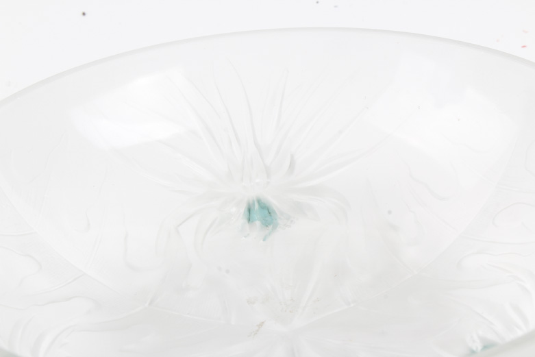 Verlys French Glass Footed Dish