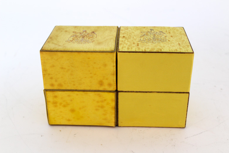 Set of Four Vintage Nina Ricci Perfume Bottles