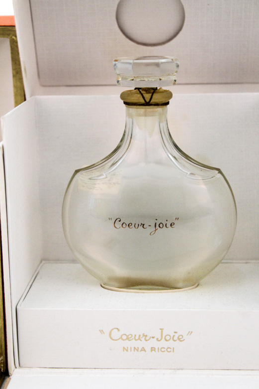 Set of Four Vintage Nina Ricci Perfume Bottles