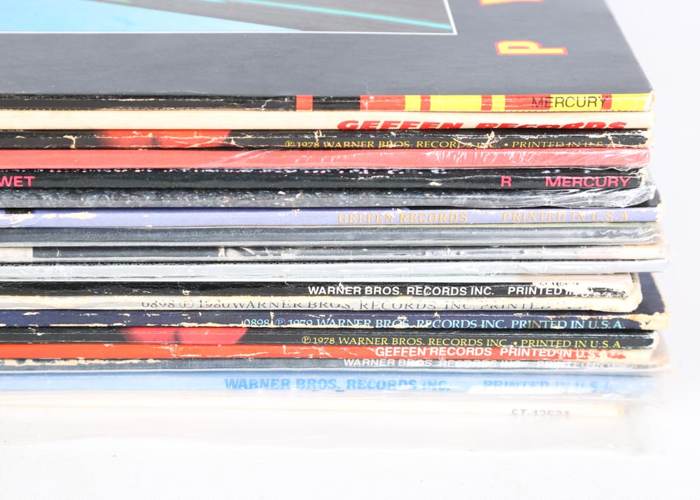 Guns n' Roses Rare "Live Like Suicide," Sealed Crue, Other LPs