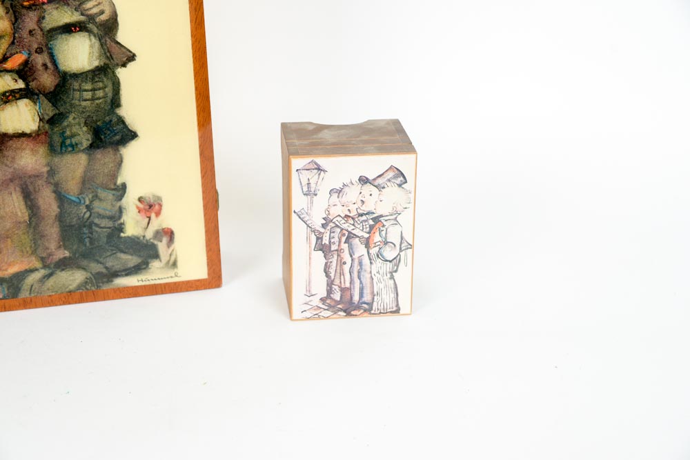 Pair of Music Boxes Including Ascons