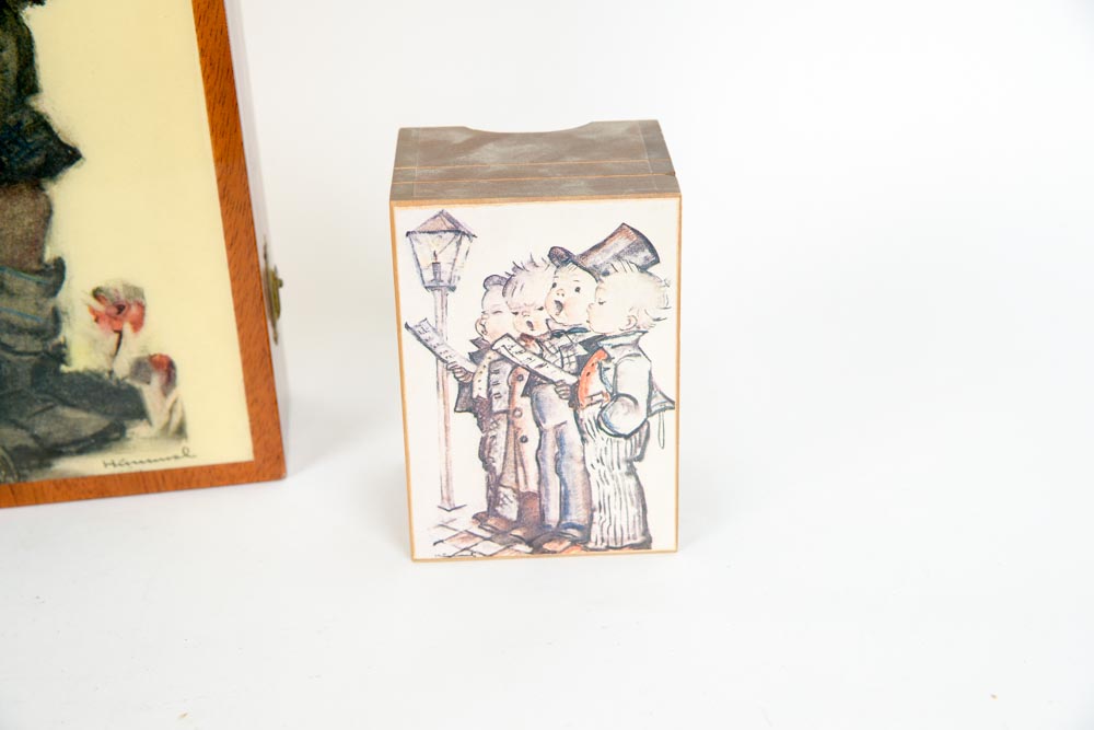 Pair of Music Boxes Including Ascons