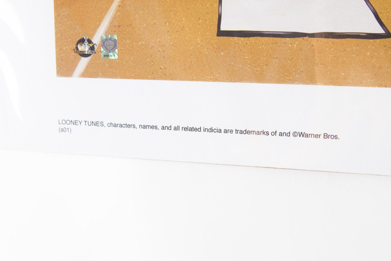 New York Yankees Themed Looney Tunes Lithograph and Sericel