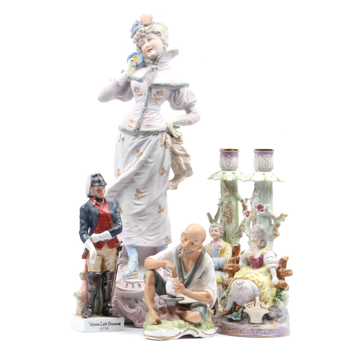 Collection Of Porcelain Figurines