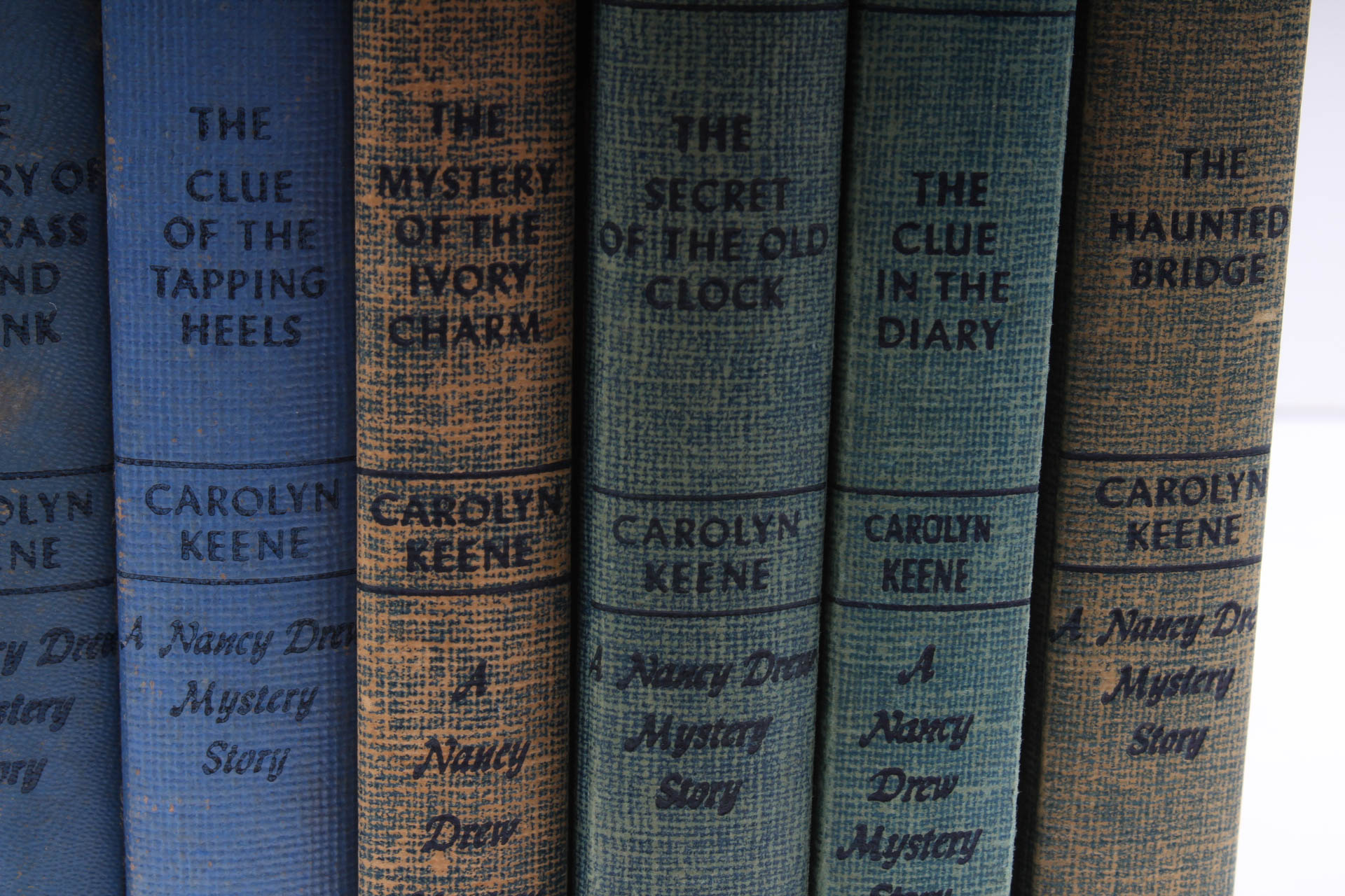 Vintage Nancy Drew Books