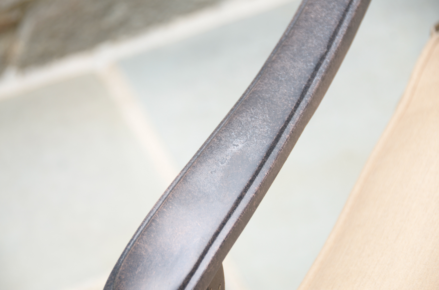 Modern Metal Patio Table and Chairs by Sunbrella