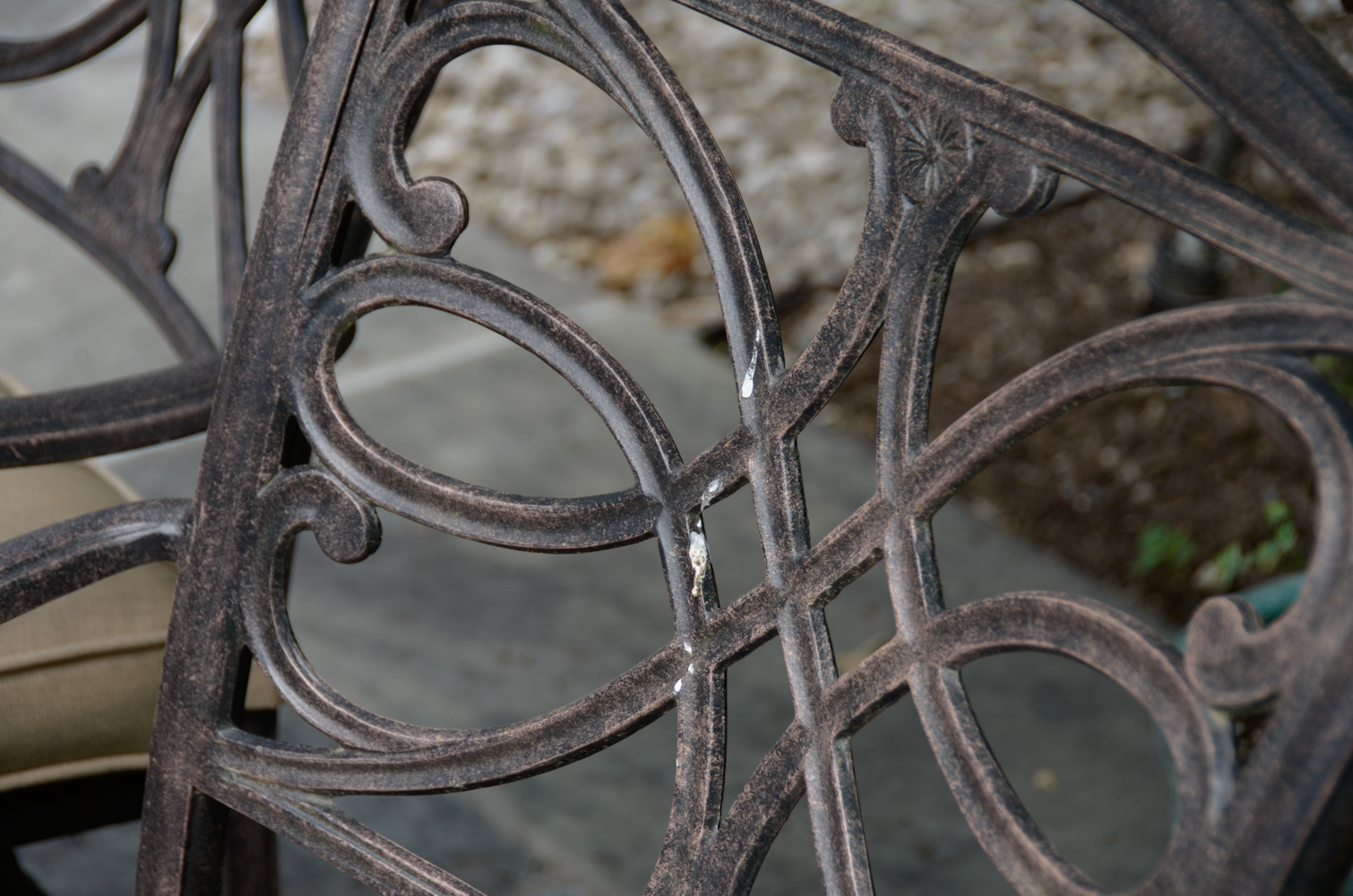 Modern Metal Patio Table and Chairs by Sunbrella