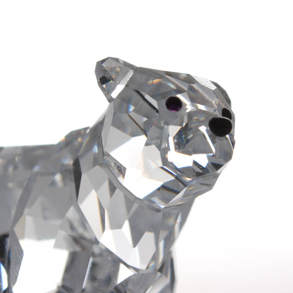 Swarovski Crystal Bear Figurine