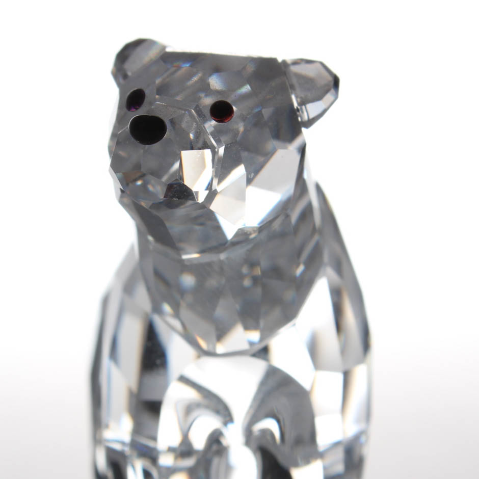 Swarovski Crystal Bear Figurine