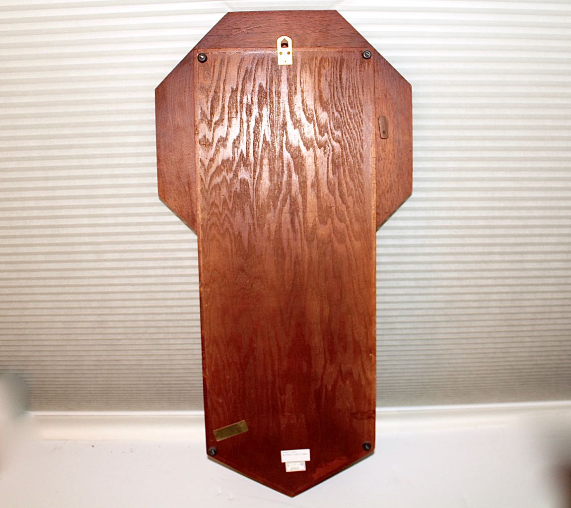 Waltham "Polk" Regulator Pendulum & Chime, Key Wound Wall Clock