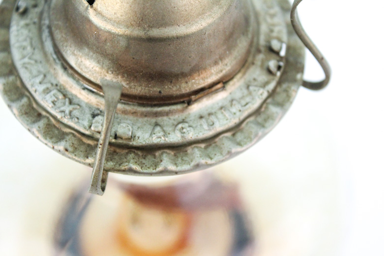 Antique Glass Oil Lamps