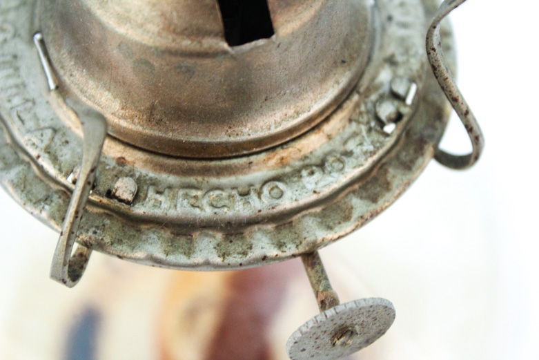 Antique Glass Oil Lamps