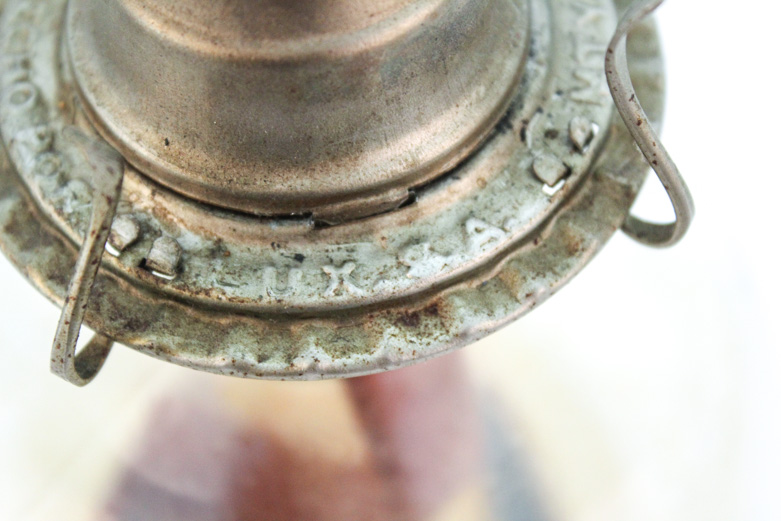 Antique Glass Oil Lamps