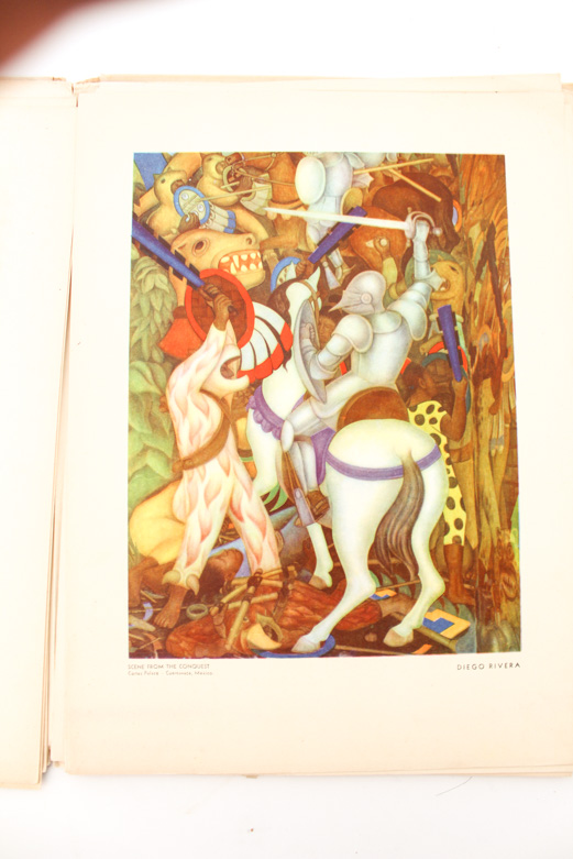 1948 Copy of "Diego Rivera: 10 Reproductions in Color of Mexican Frescoes"