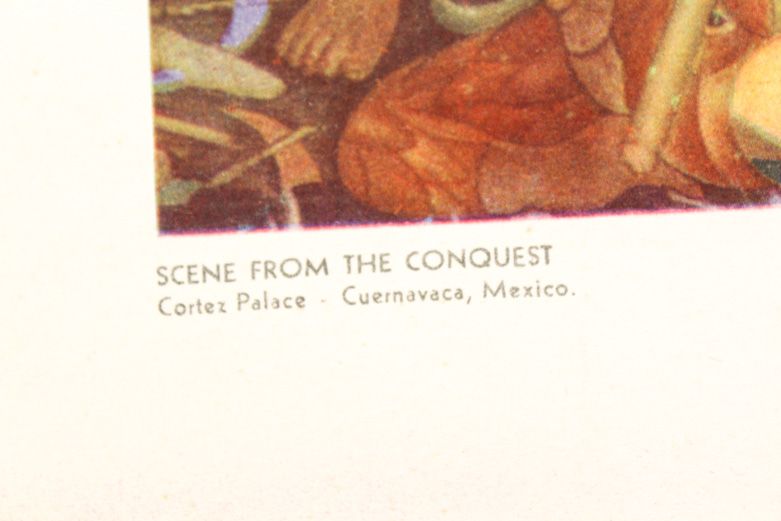 1948 Copy of "Diego Rivera: 10 Reproductions in Color of Mexican Frescoes"