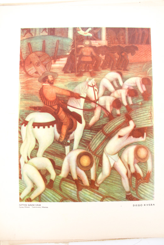 1948 Copy of "Diego Rivera: 10 Reproductions in Color of Mexican Frescoes"
