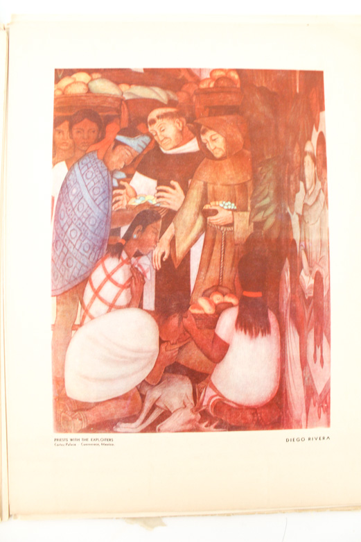 1948 Copy of "Diego Rivera: 10 Reproductions in Color of Mexican Frescoes"