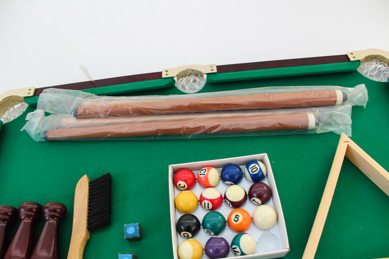 Miniature Tabletop Pool Table