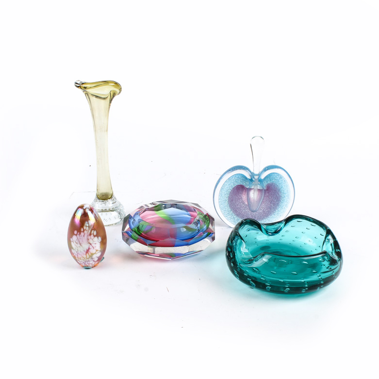 Blown Glass Decorative Pieces