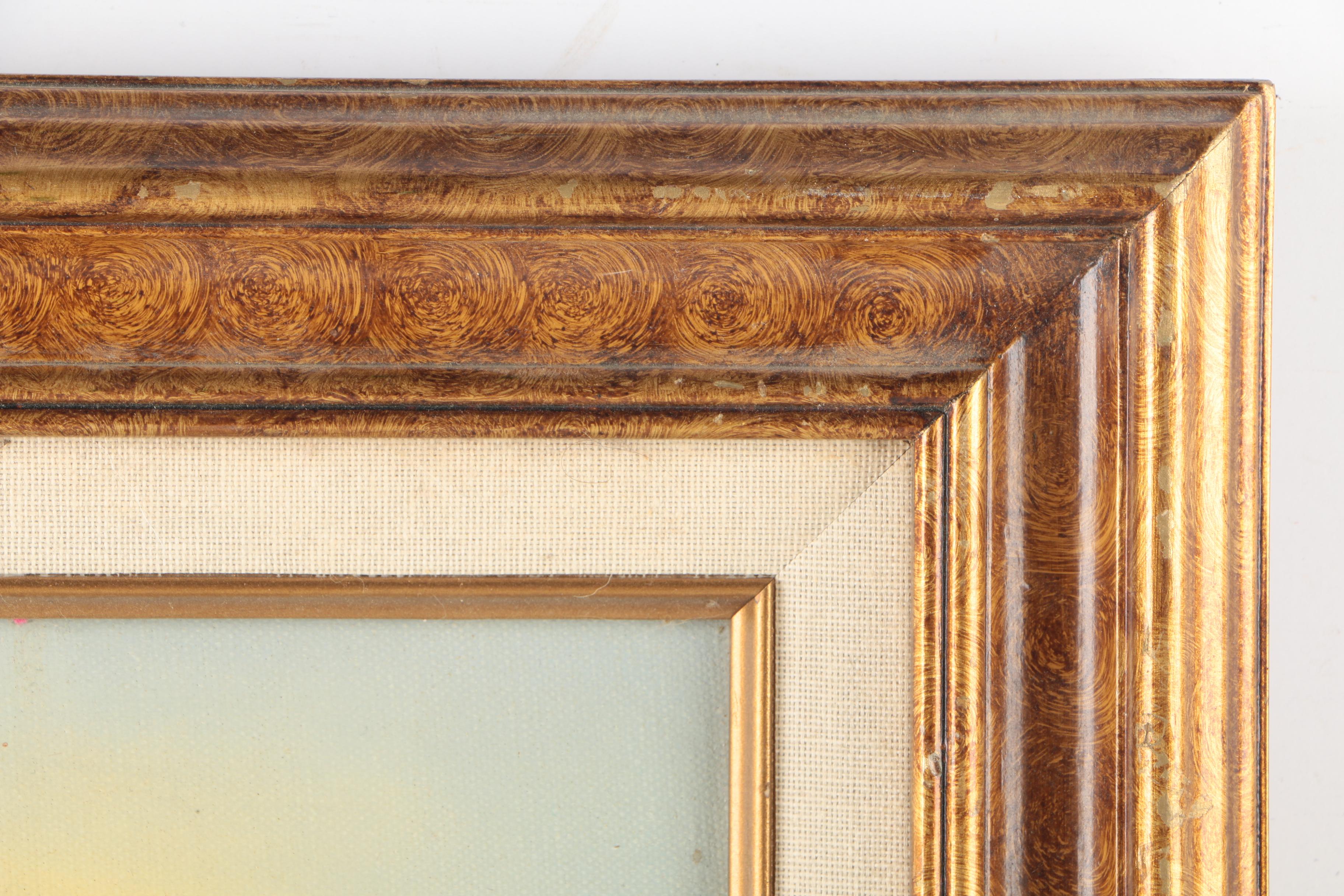 B. Boswell Oil Painting on Canvas of Landscape