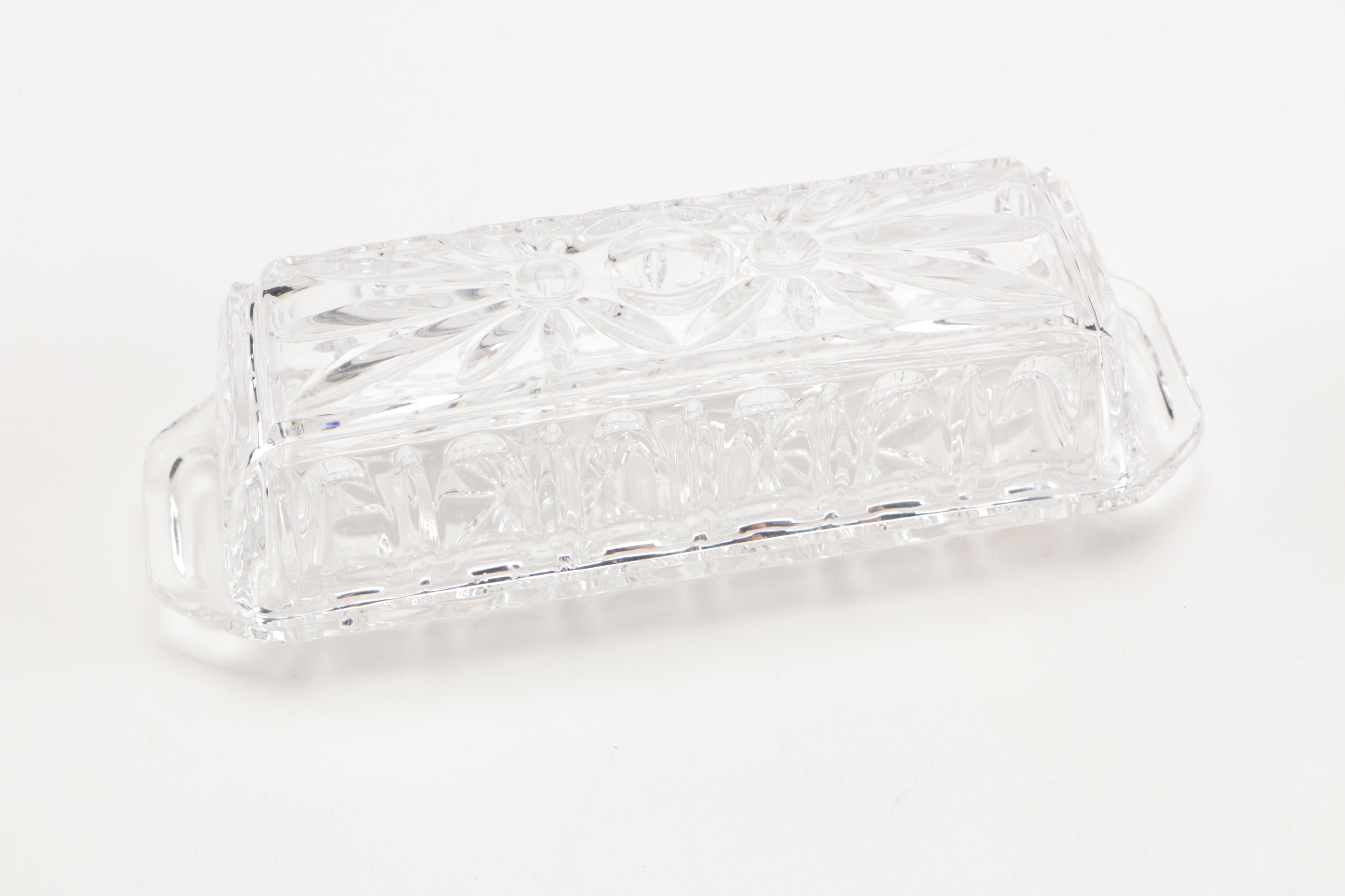 Cross-Cut Wine Glasses and Other Cut Crystal