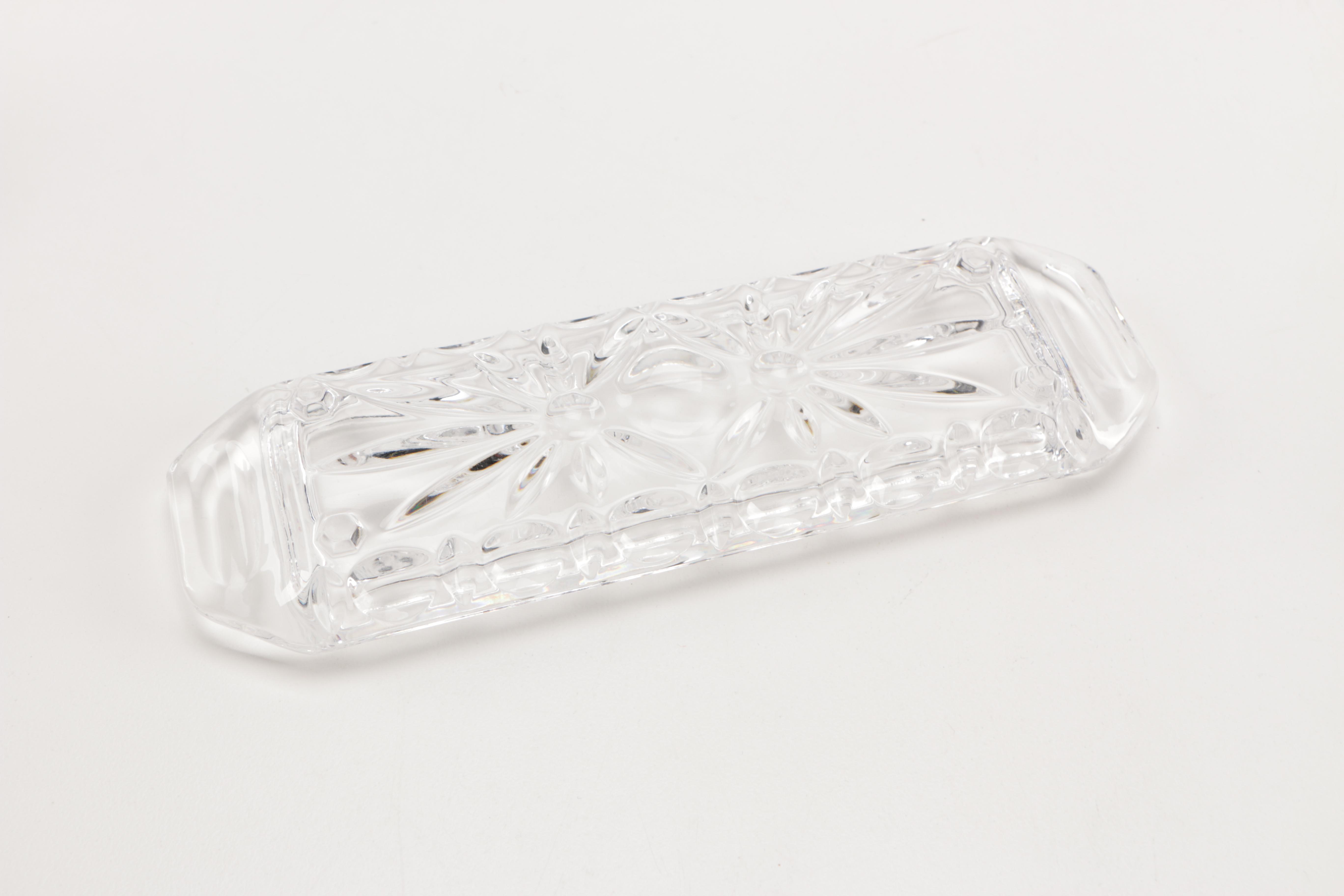 Cross-Cut Wine Glasses and Other Cut Crystal