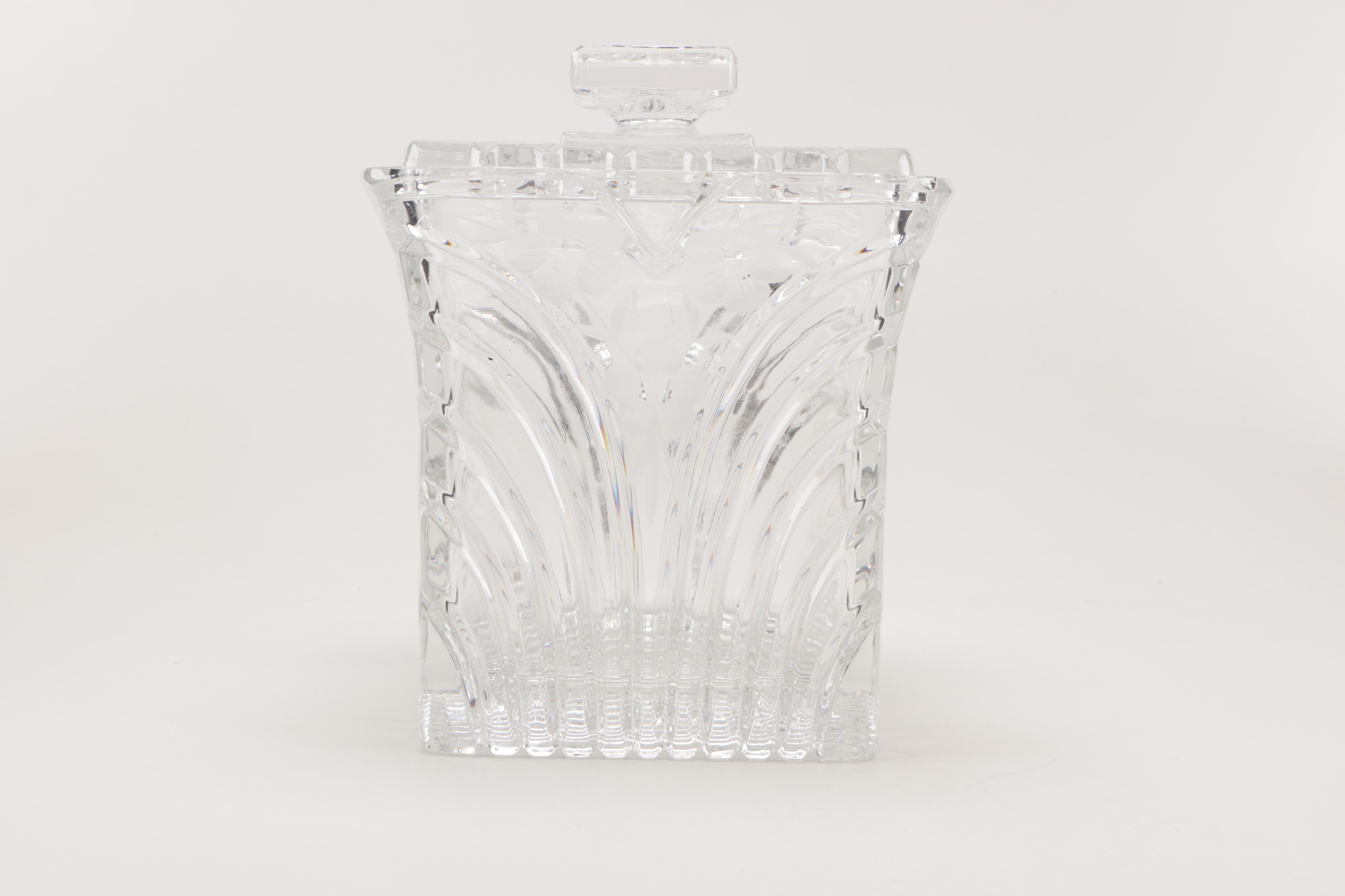 Cross-Cut Wine Glasses and Other Cut Crystal