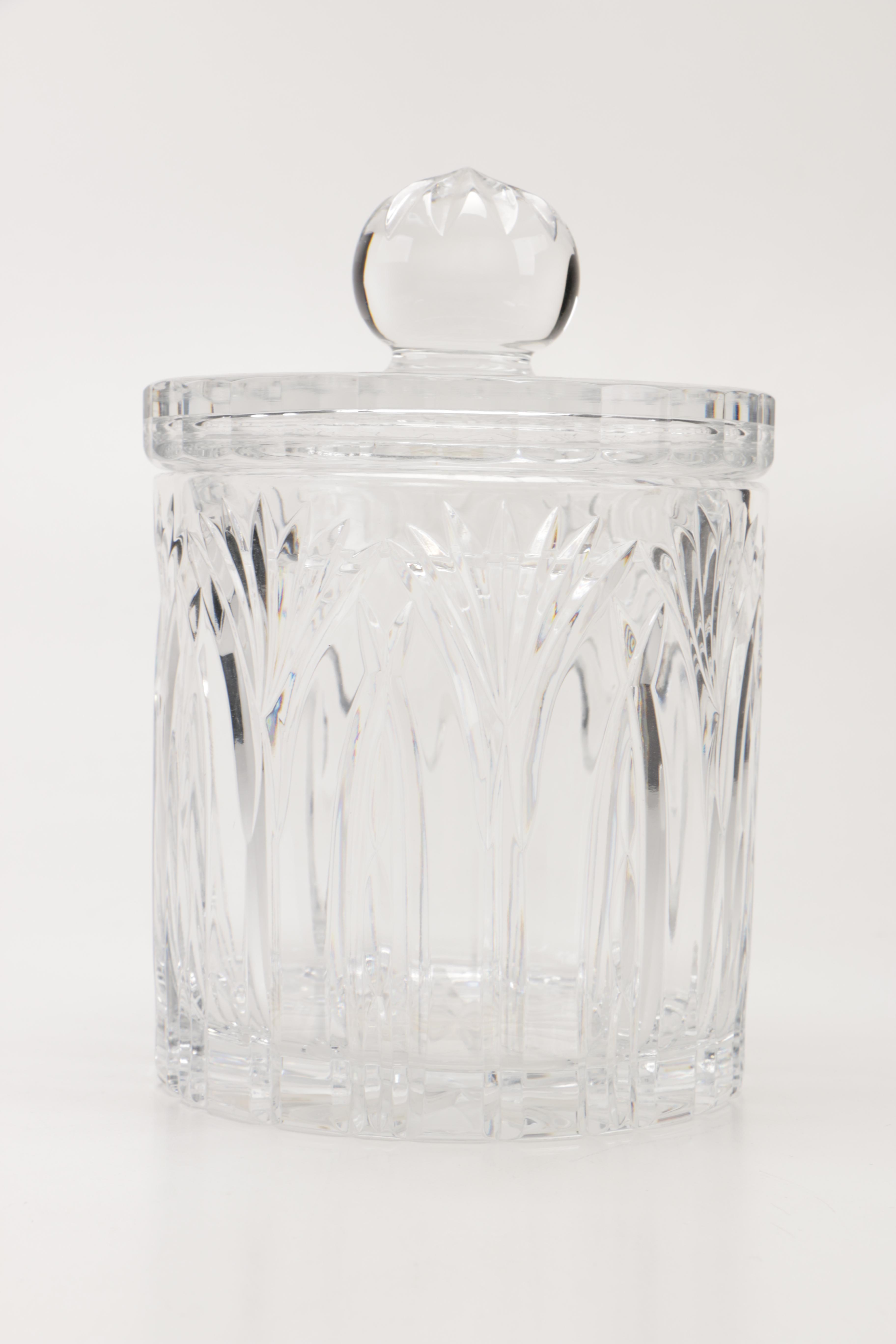 Cross-Cut Wine Glasses and Other Cut Crystal