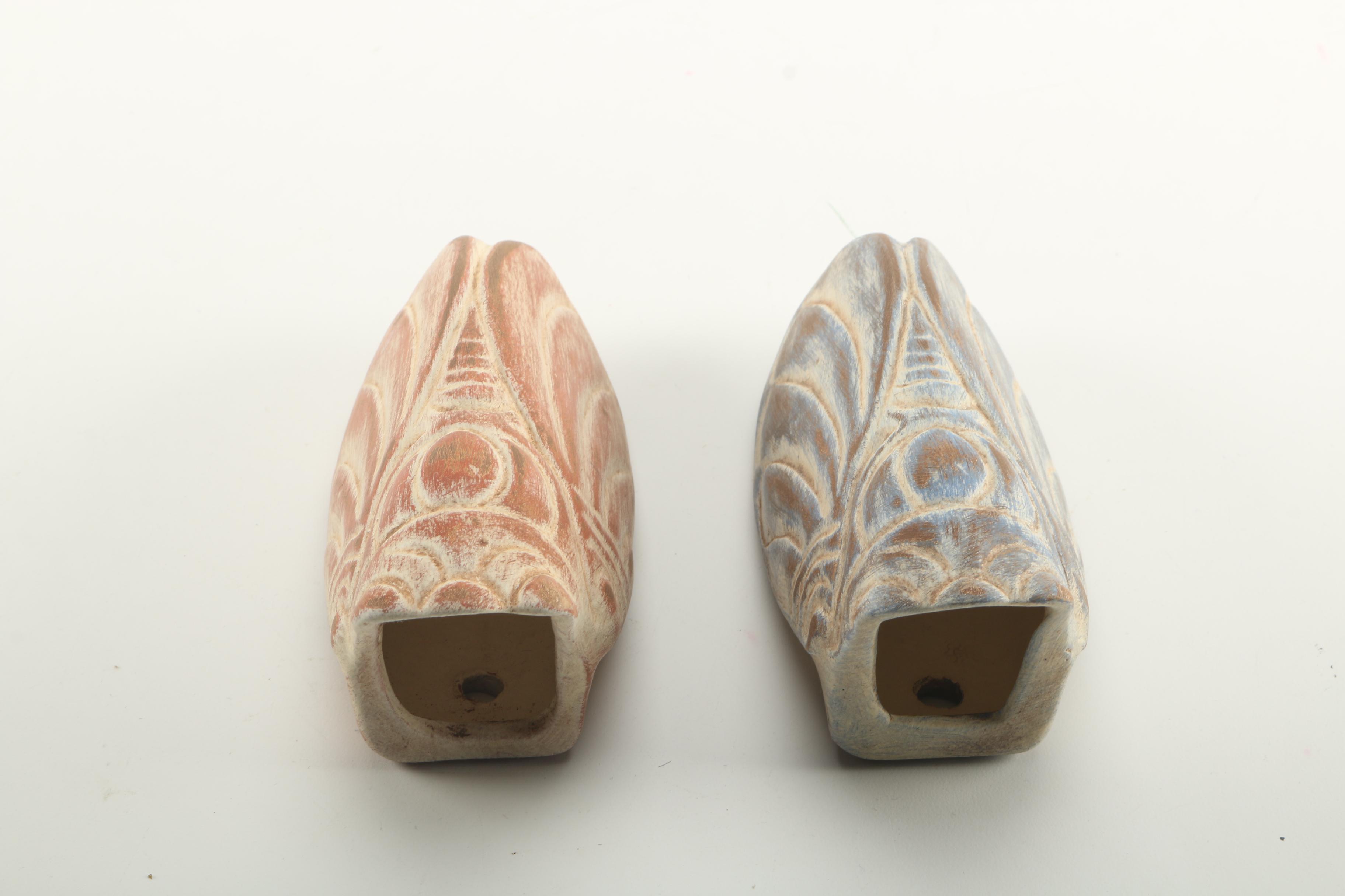 Ceramic Cicada Wall Pockets