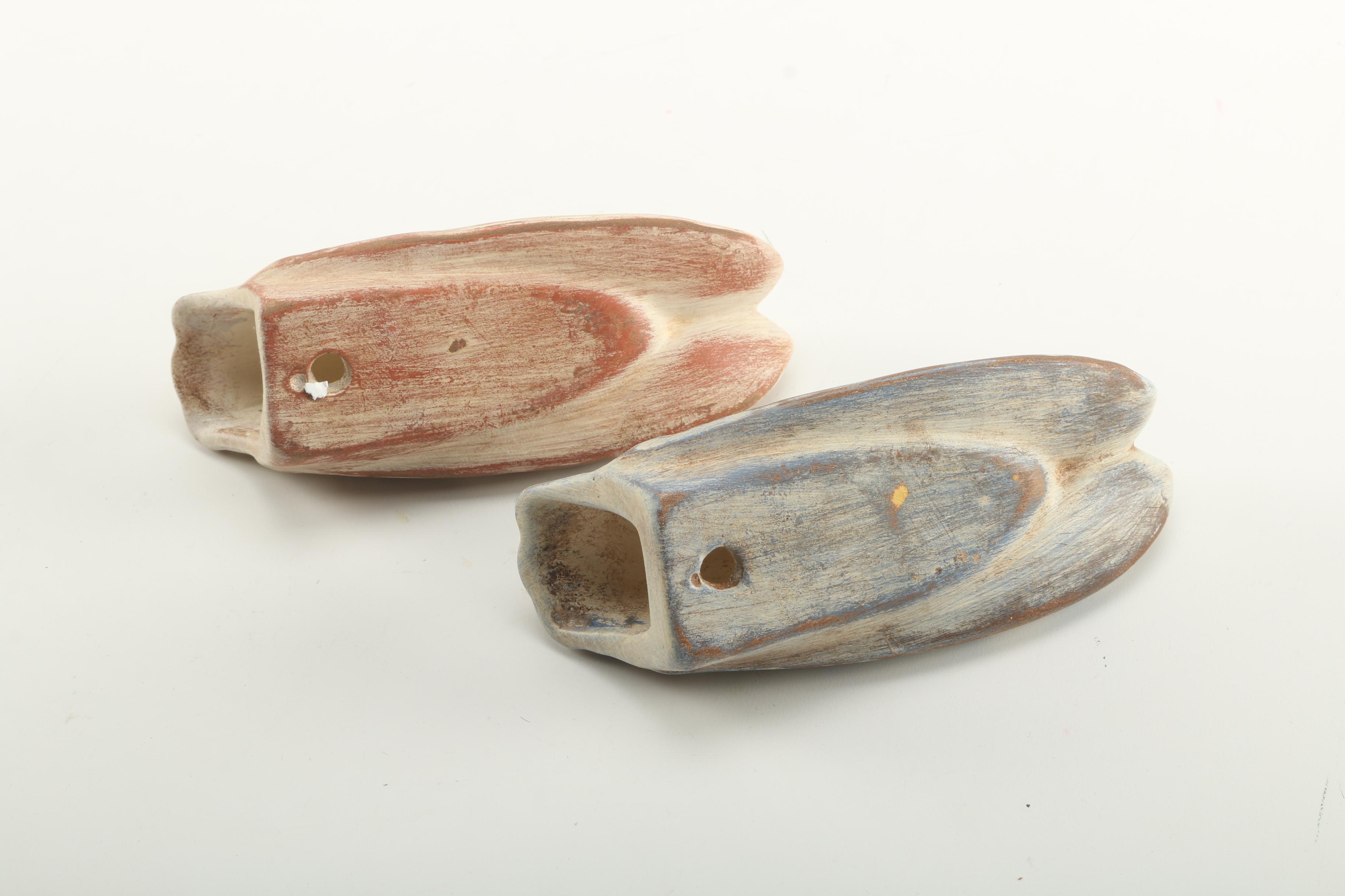 Ceramic Cicada Wall Pockets