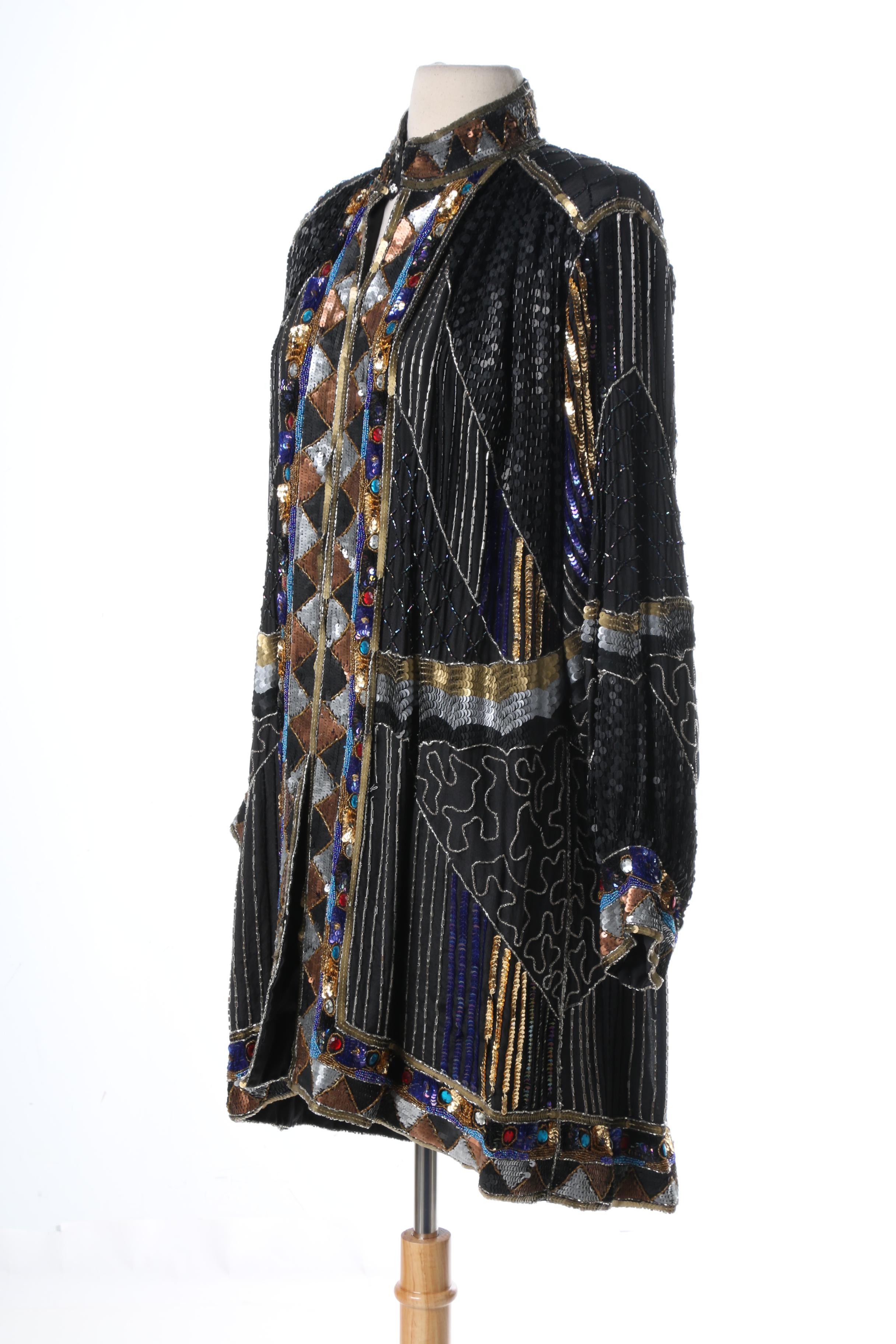 Vintage Cache Women's Sequin Top