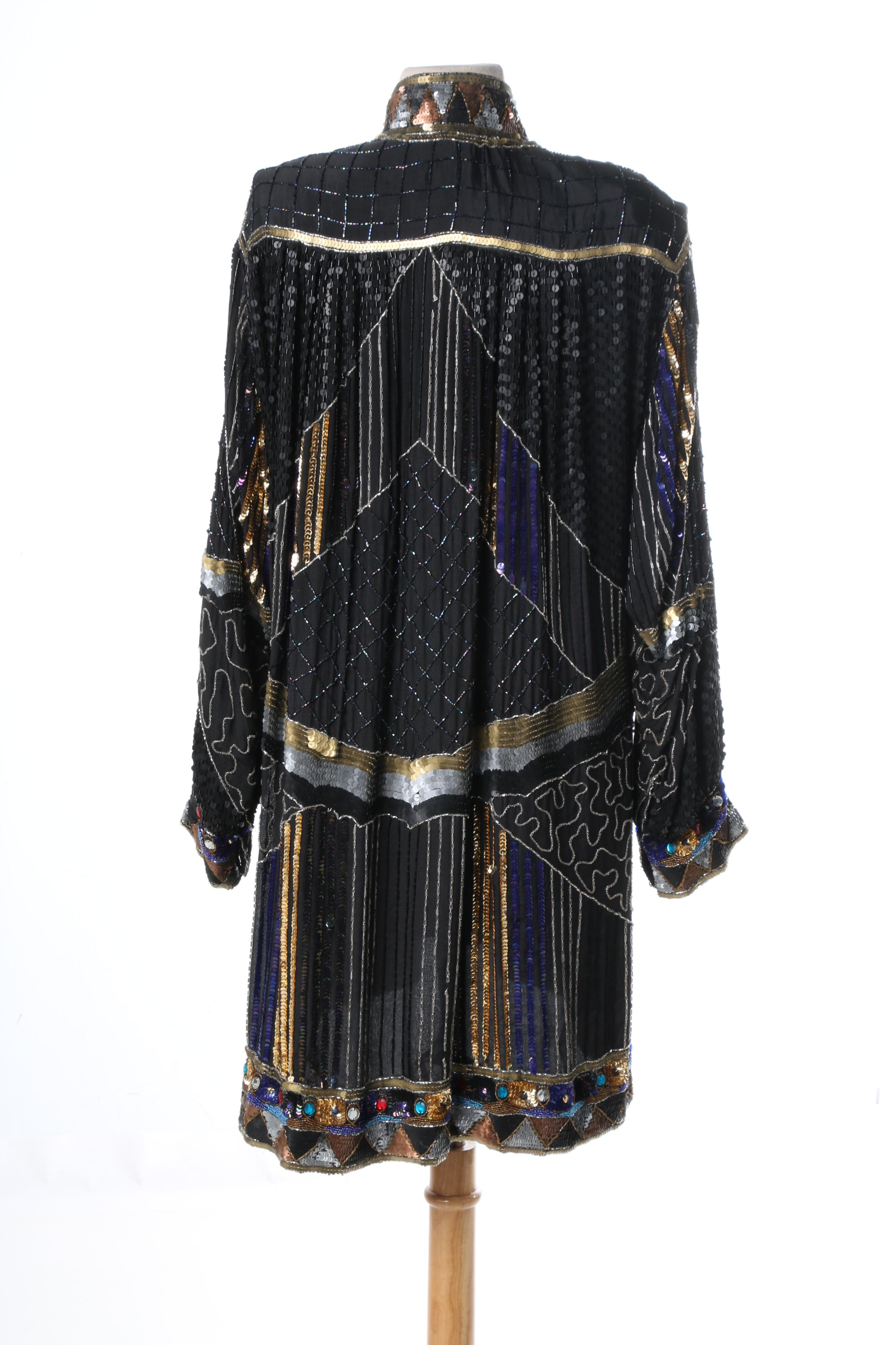 Vintage Cache Women's Sequin Top