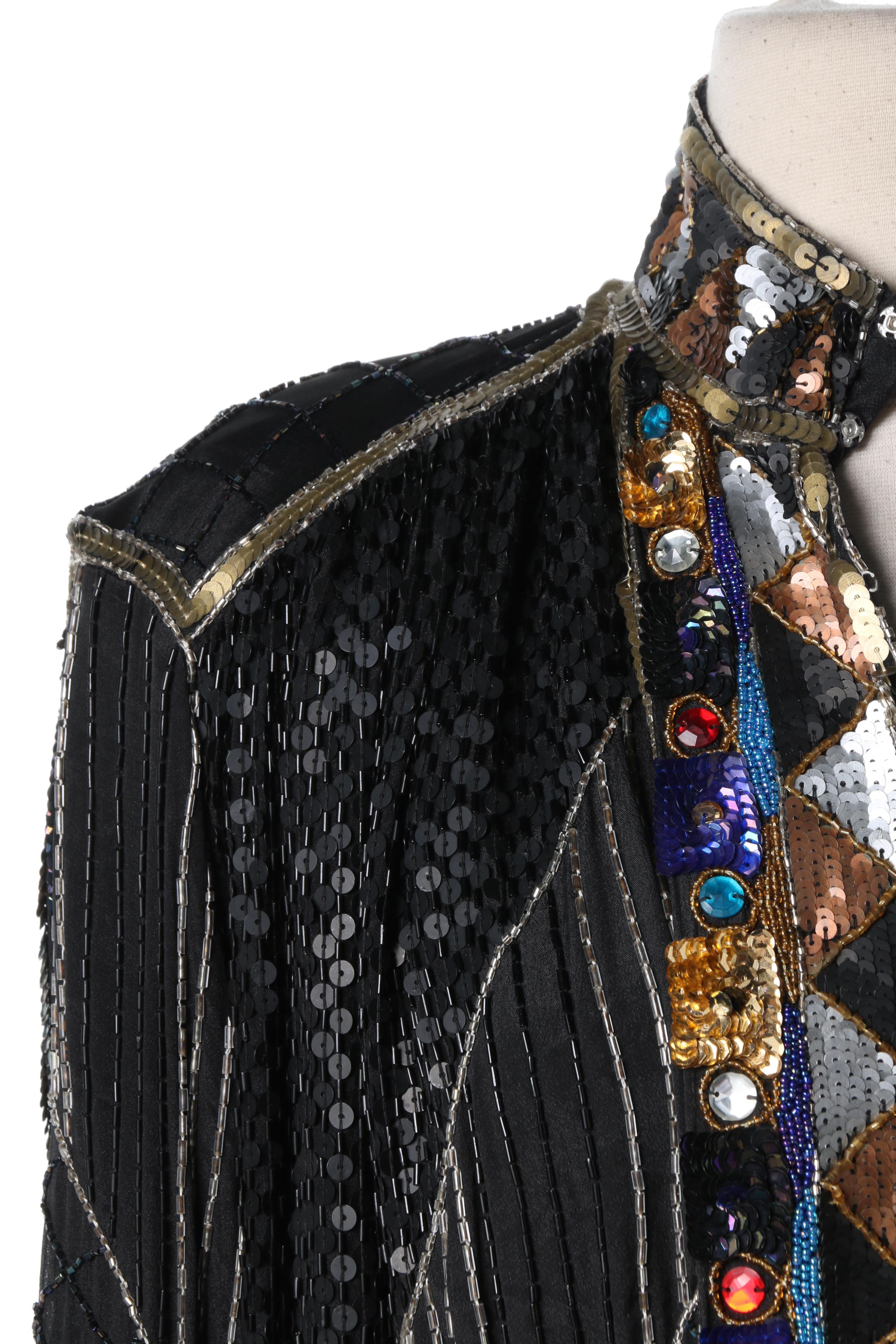 Vintage Cache Women's Sequin Top