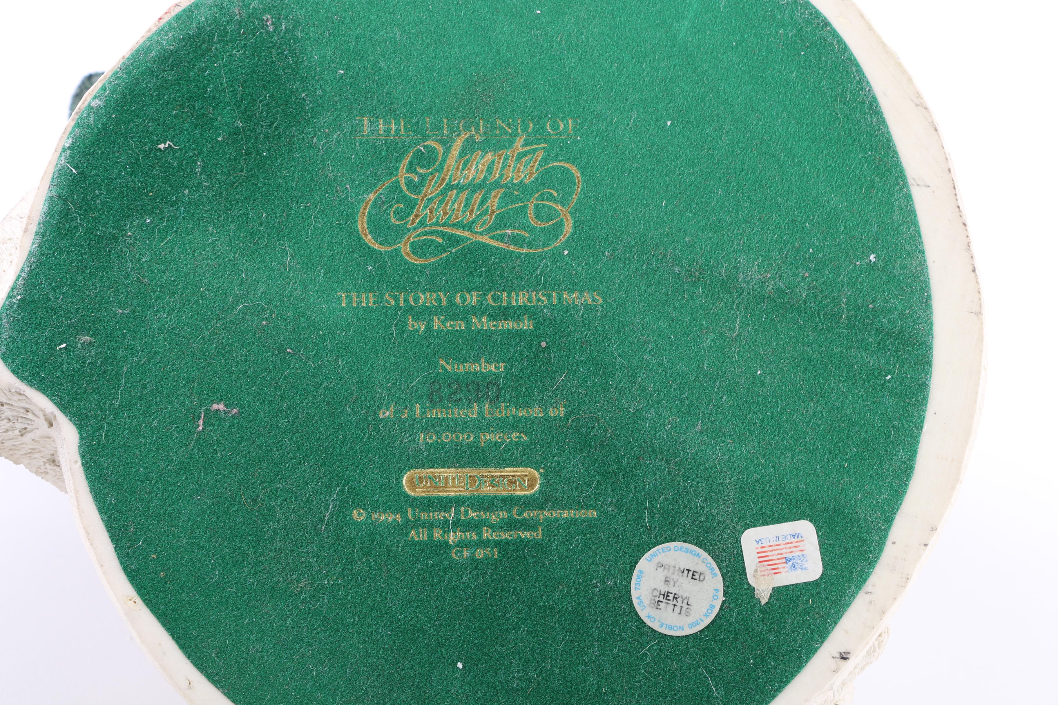 "The Legend of Santa Claus" Figurines by United Design