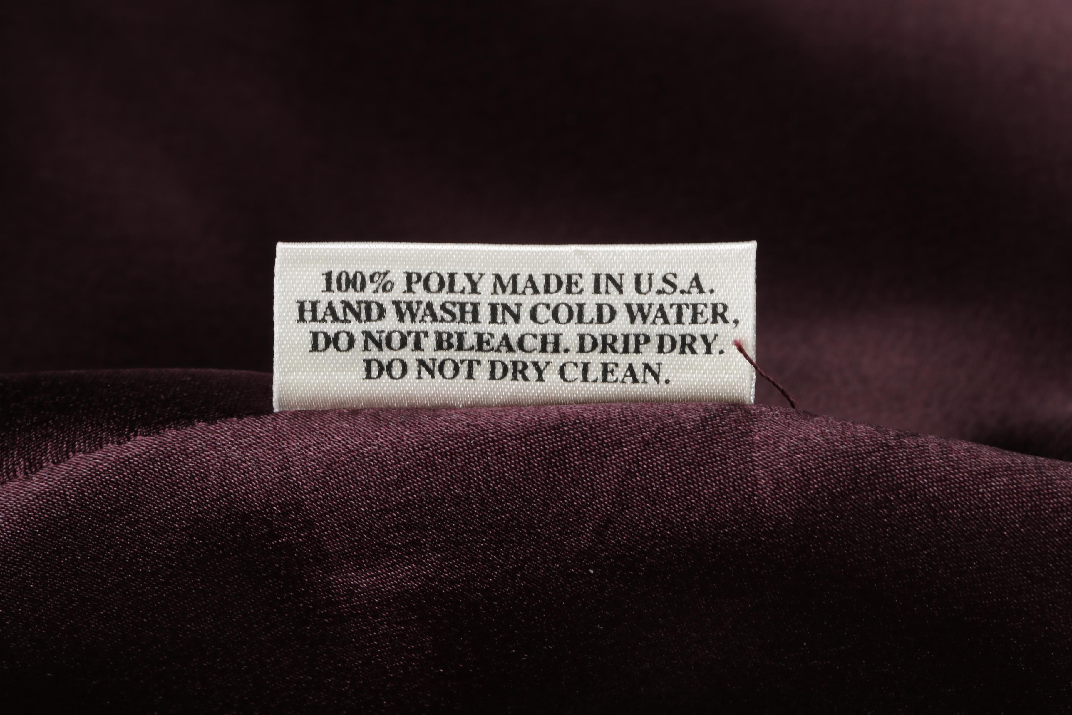 Saks Fifth Avenue Dark Purple Swing Coat