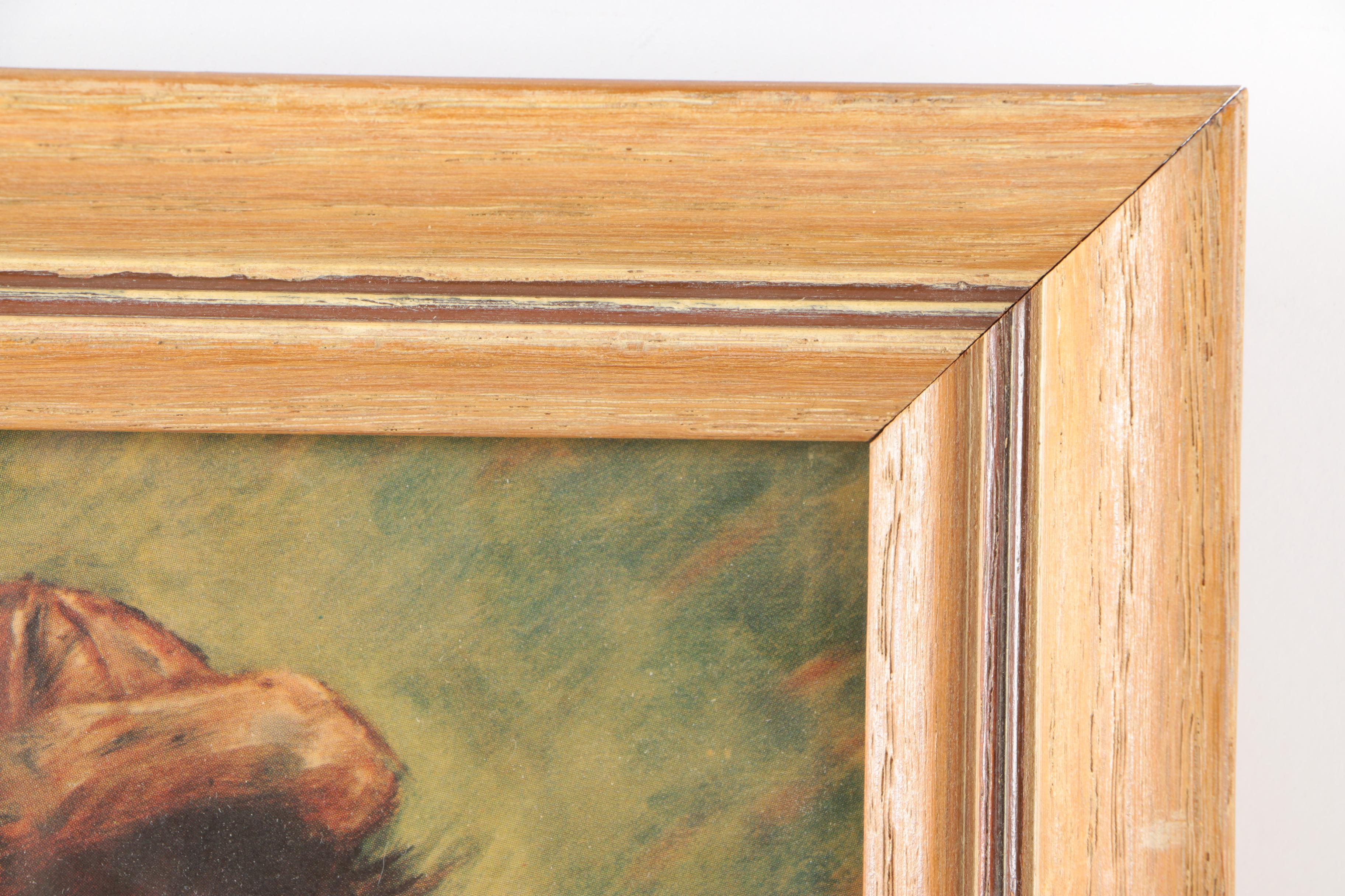 After Henry Major Offset Lithographs "The Philosopher's Heir" and "The Philosophers Offering"
