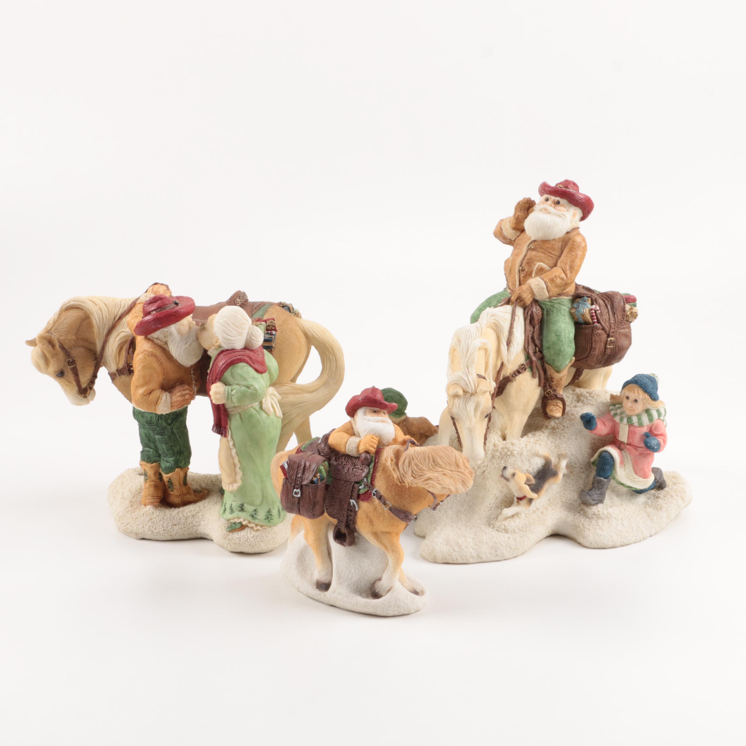 The Legend of Santa Claus Figurines