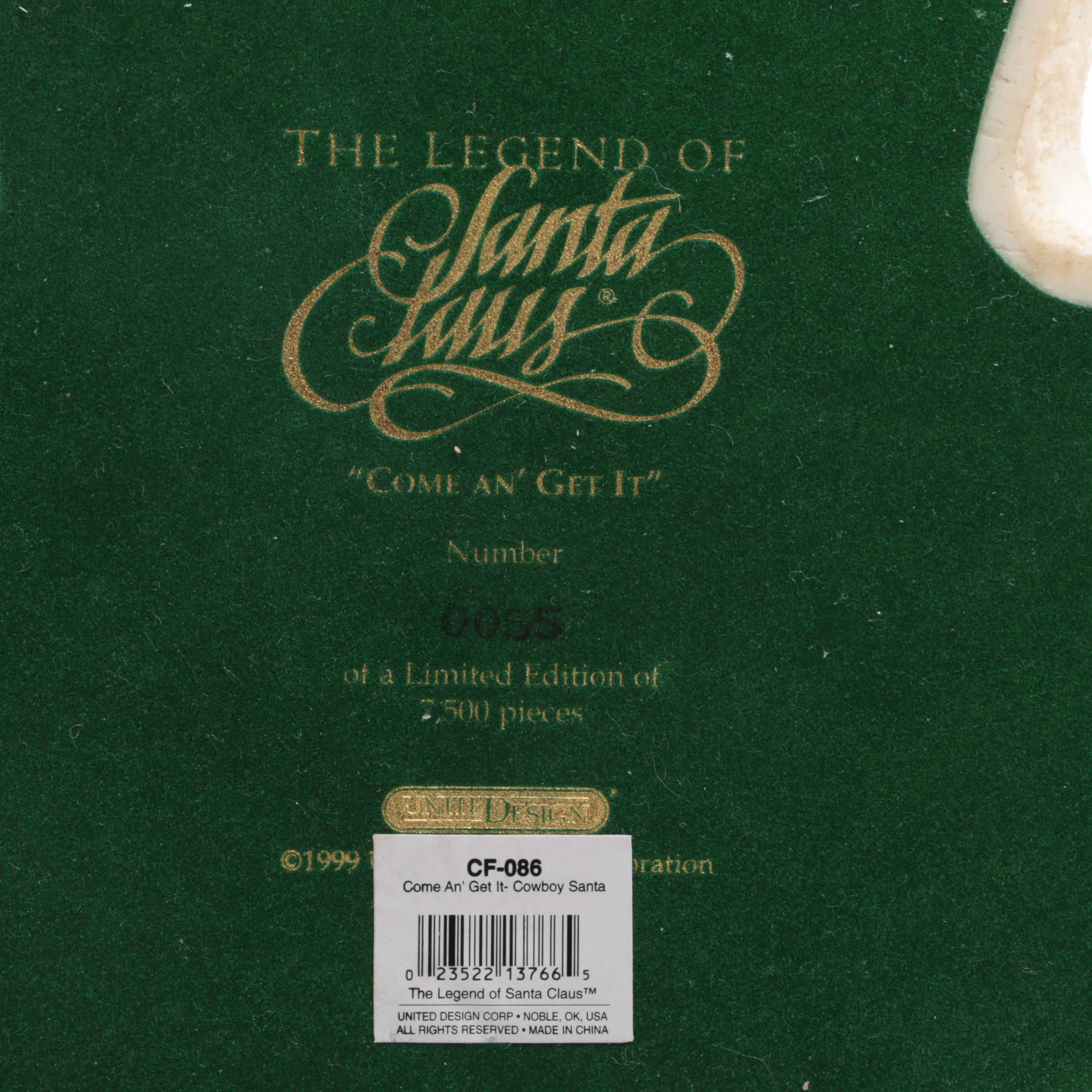 The Legend of Santa Claus Figurines