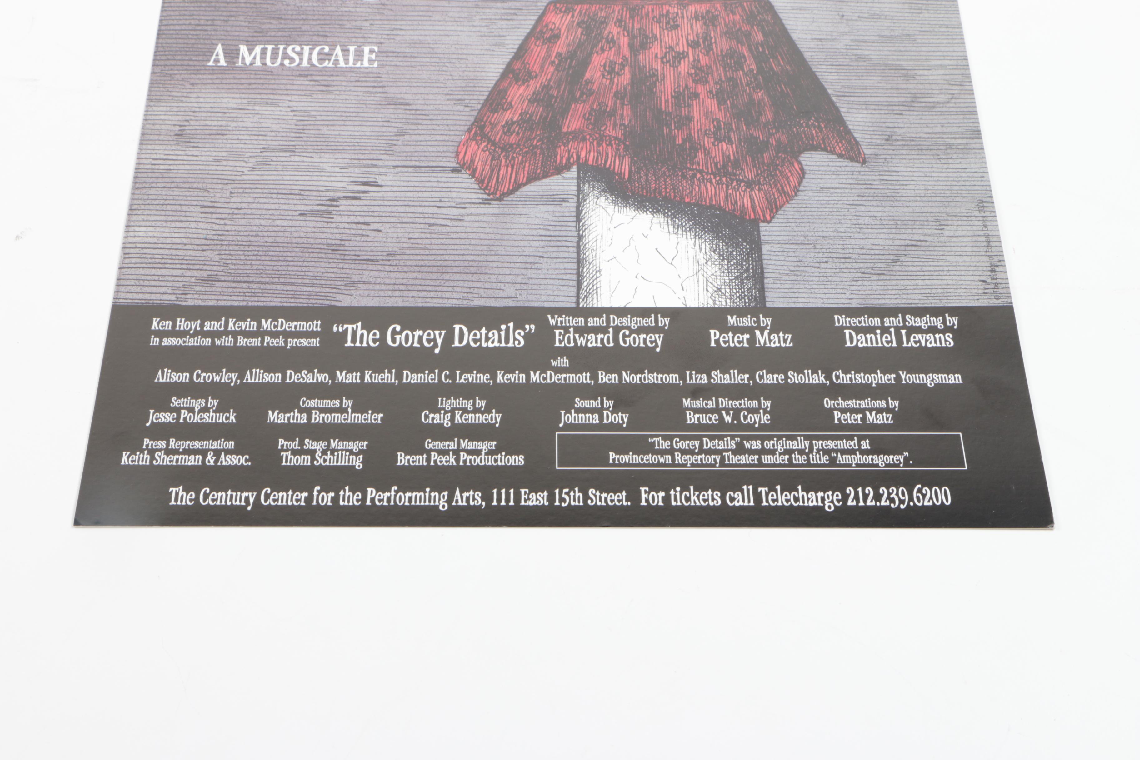 Collection of Edward Gorey Posters