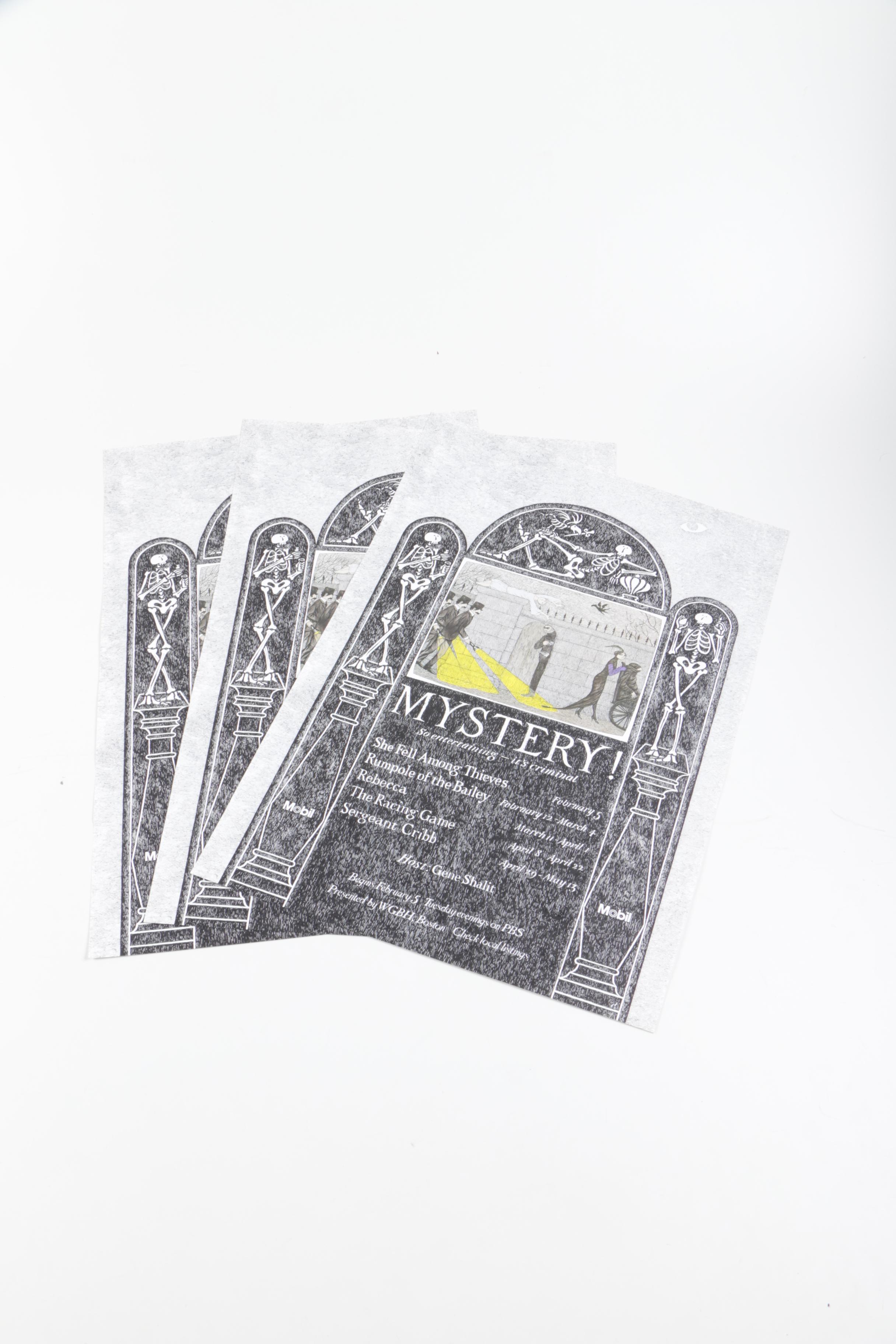 Collection of Edward Gorey Posters