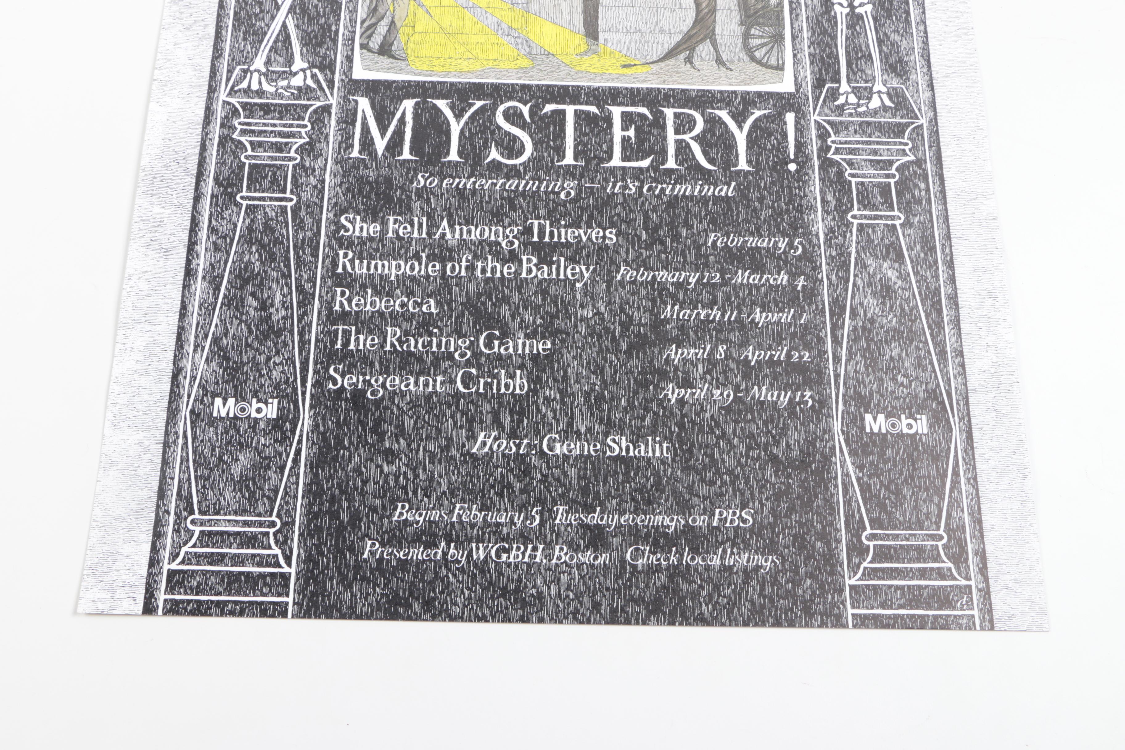 Collection of Edward Gorey Posters