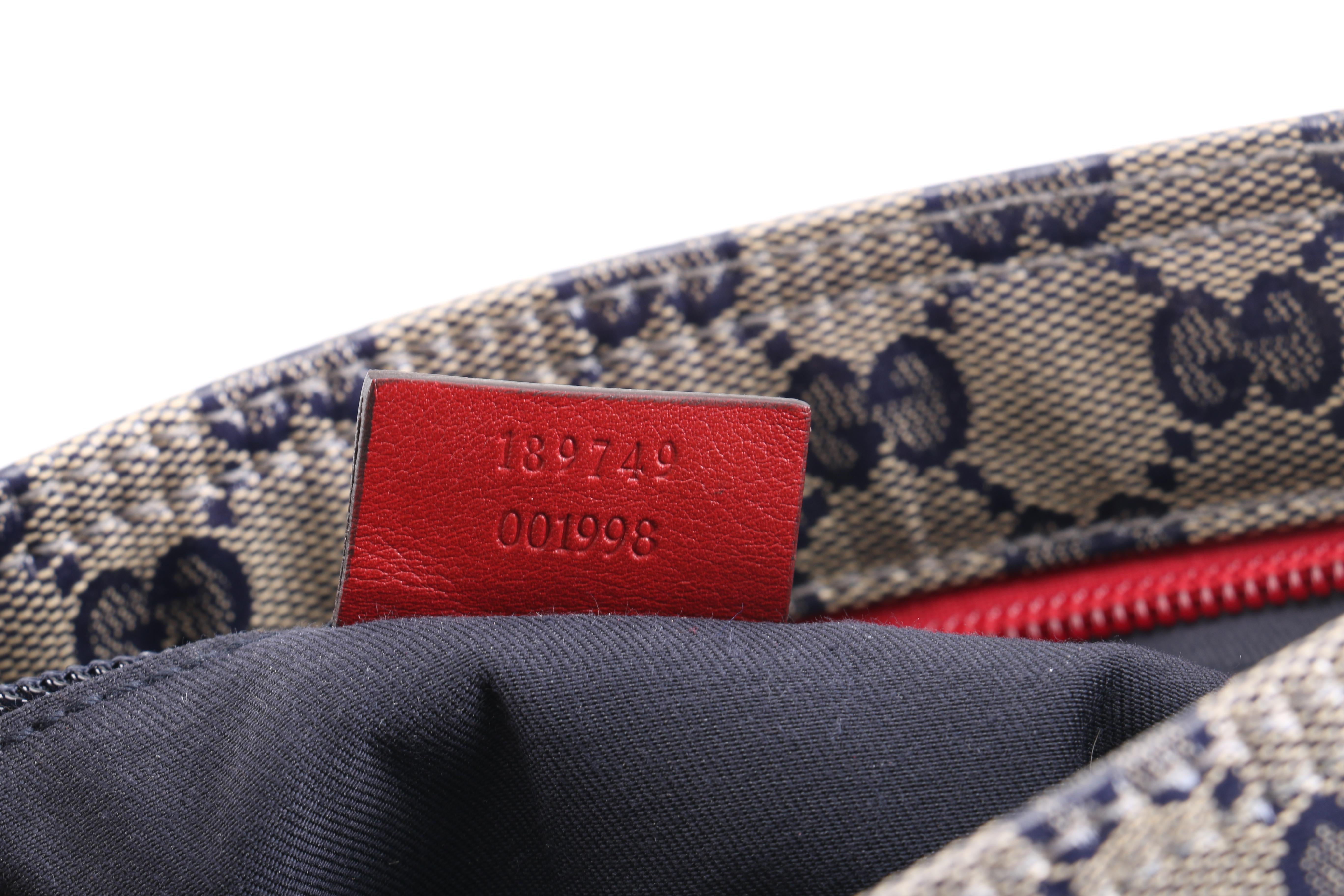 Gucci Crystal Monogram Small Messenger Bag