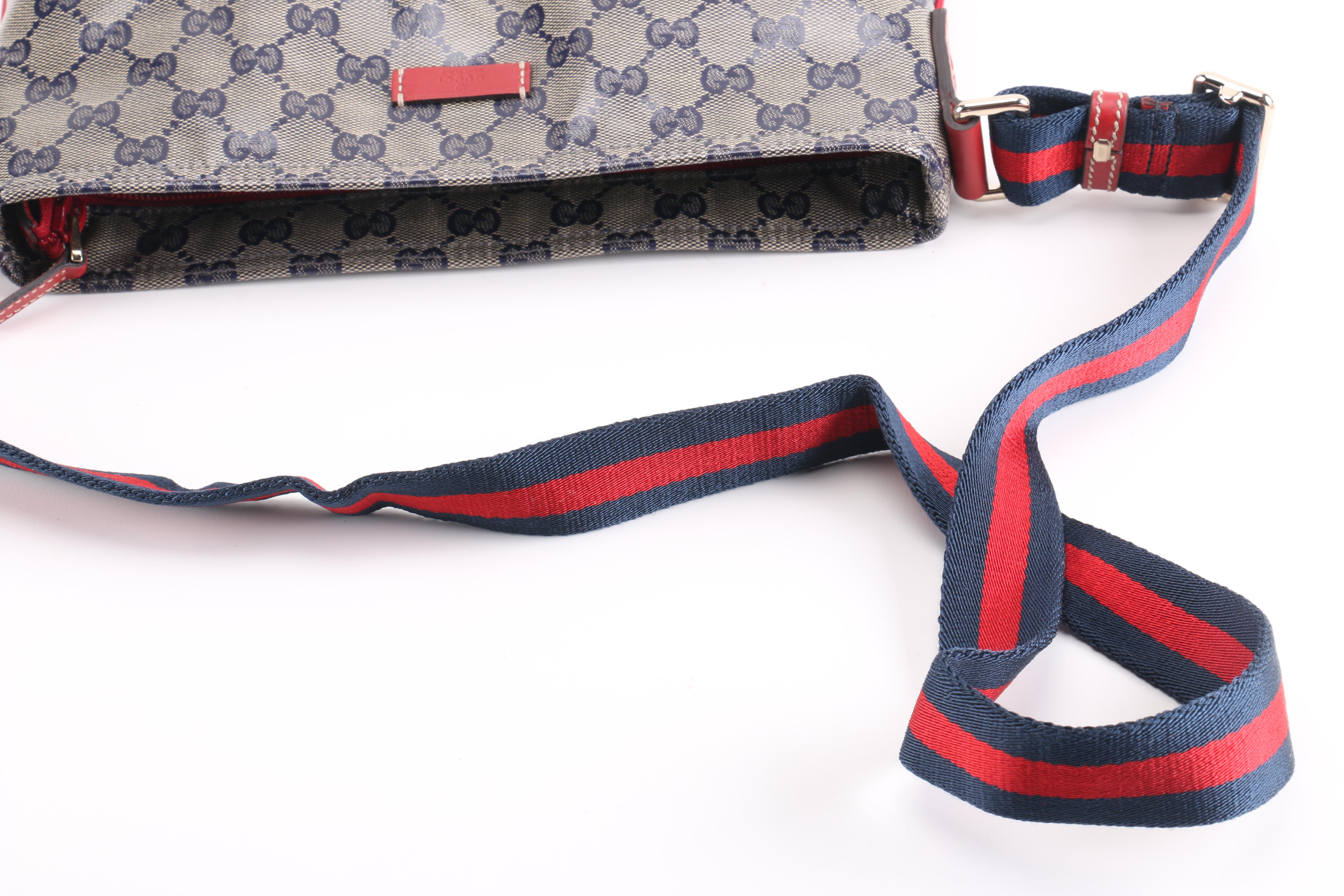 Gucci Crystal Monogram Small Messenger Bag