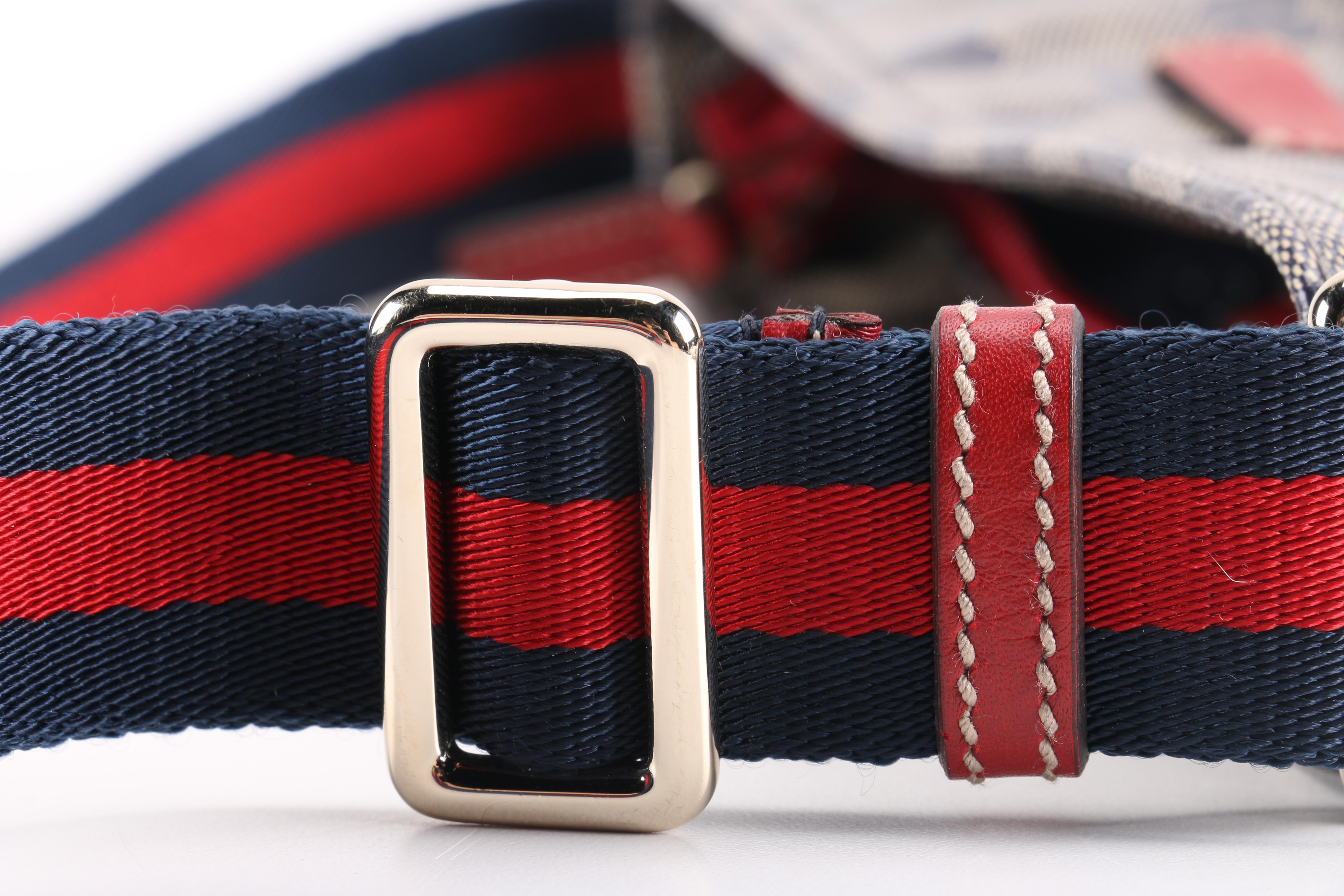 Gucci Crystal Monogram Small Messenger Bag