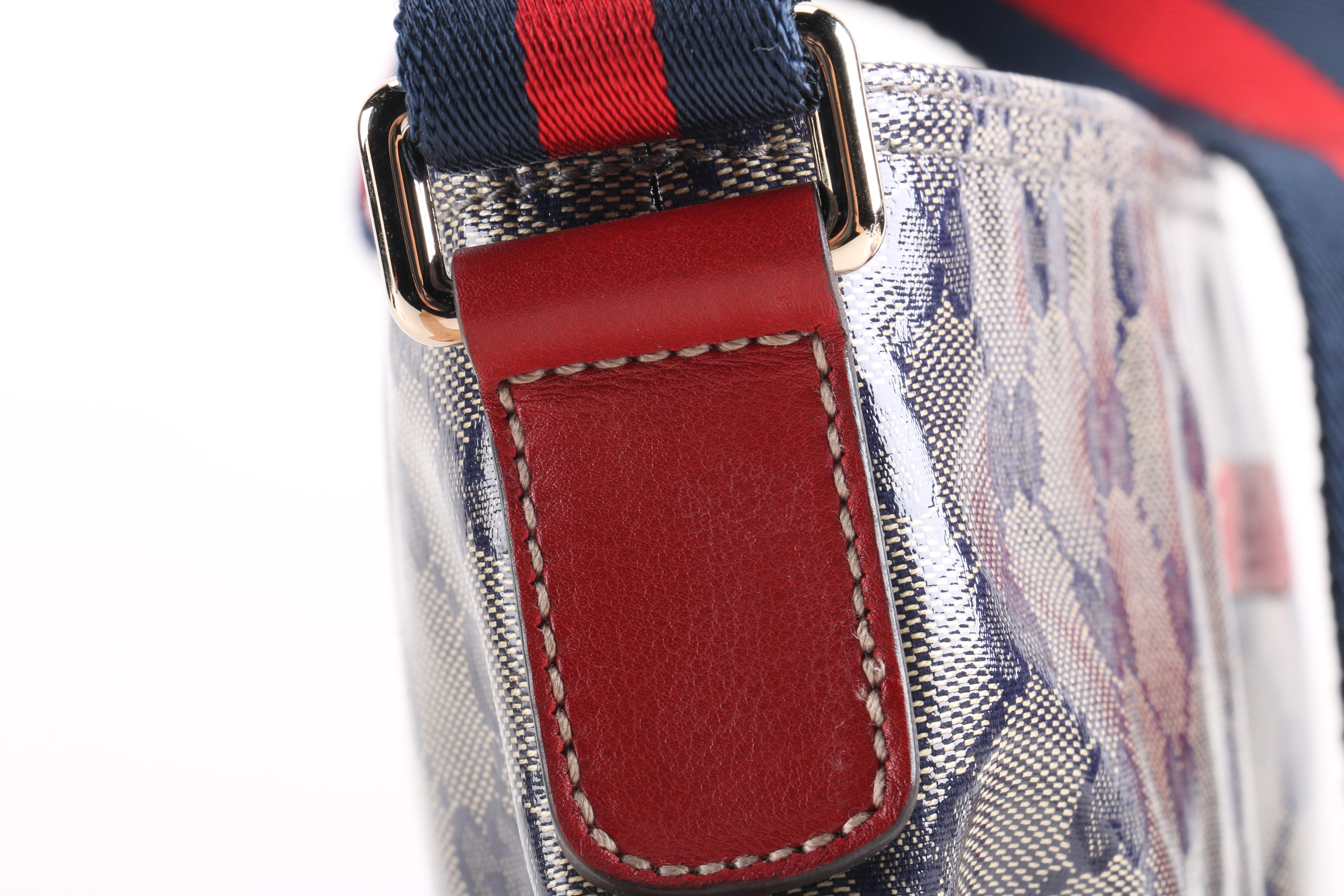 Gucci Crystal Monogram Small Messenger Bag