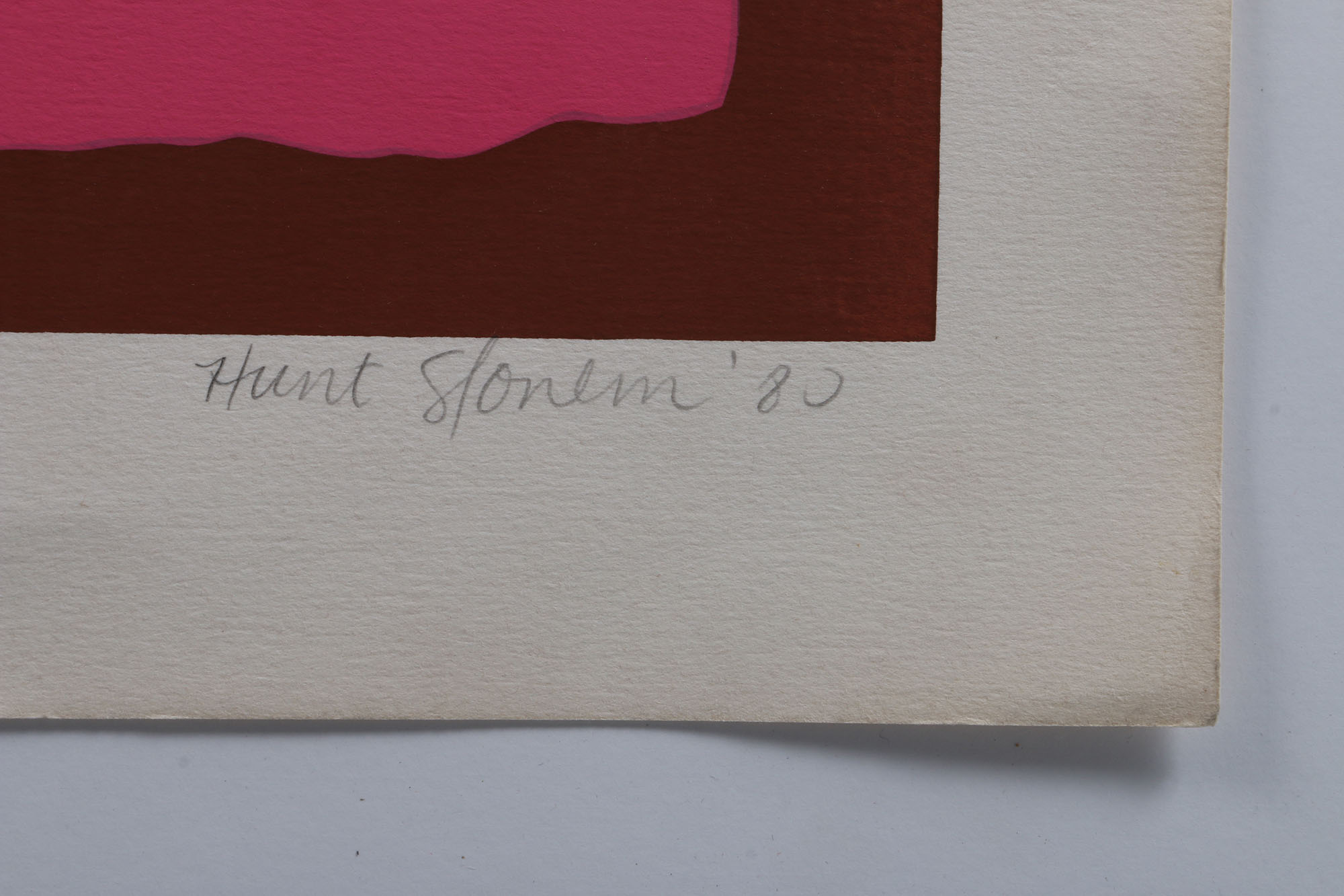 Hunt Slonem "Bromilliad" Serigraph